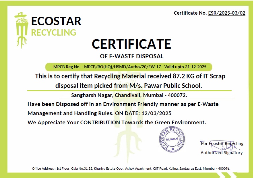 E-WASTE DISPOSAL