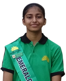 Ms. Manasvee Bhalval : Emerald House Vice-Captain