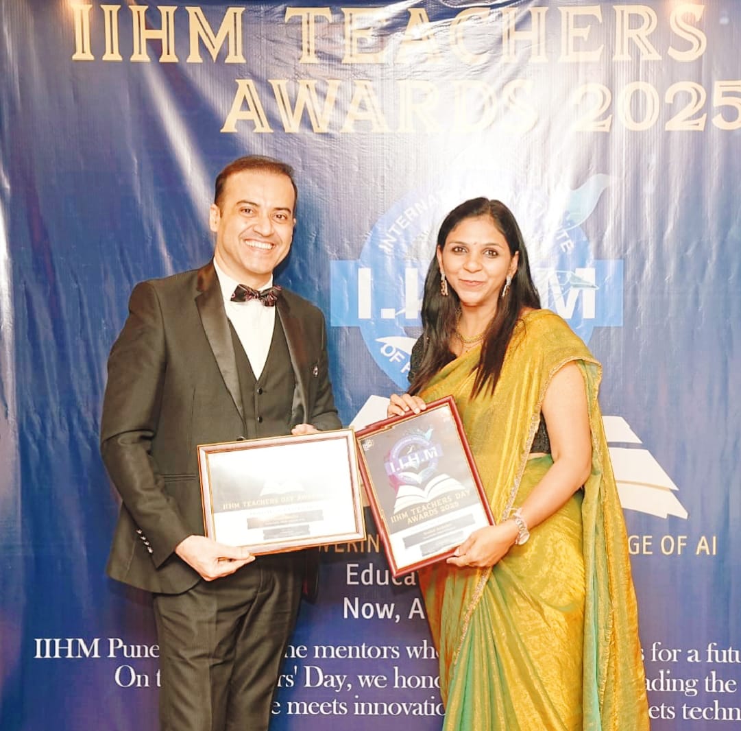 IIHM Best Teacher Award 2025: Ms. Snehal Ambekar