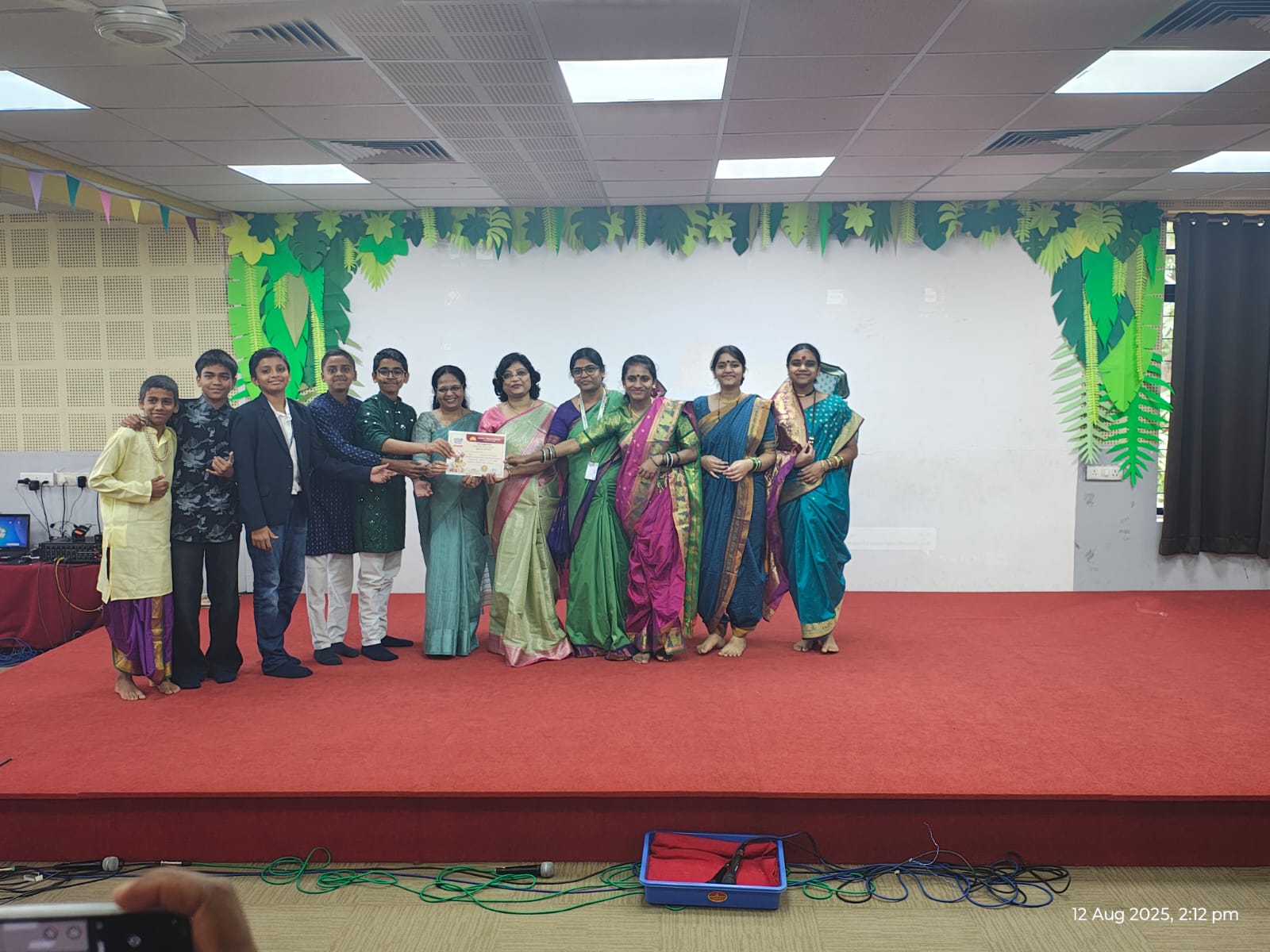Marathi Natya Prahsan Spardha(Inter-School Competition) - First Prize