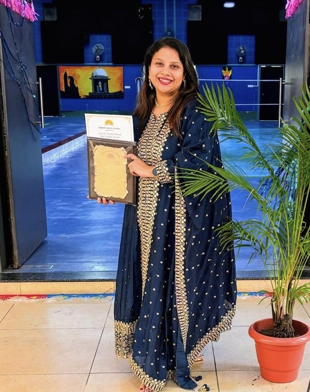 Late Dr. Kumud Bansal Best Teacher Award 2024-25 (Pre-Primary) : Ms. Nikita D'souza