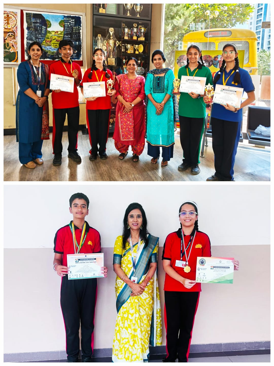 All India Swachh Bharat Art Competition Winners