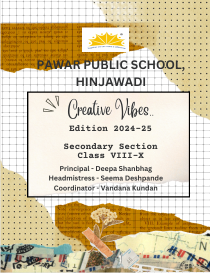 Newsletter 2024-25 Secondary Section