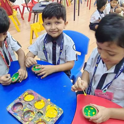 Diya Colouring