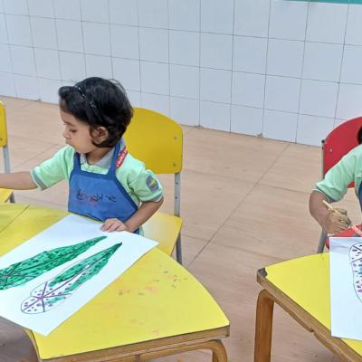 Leaf Painting