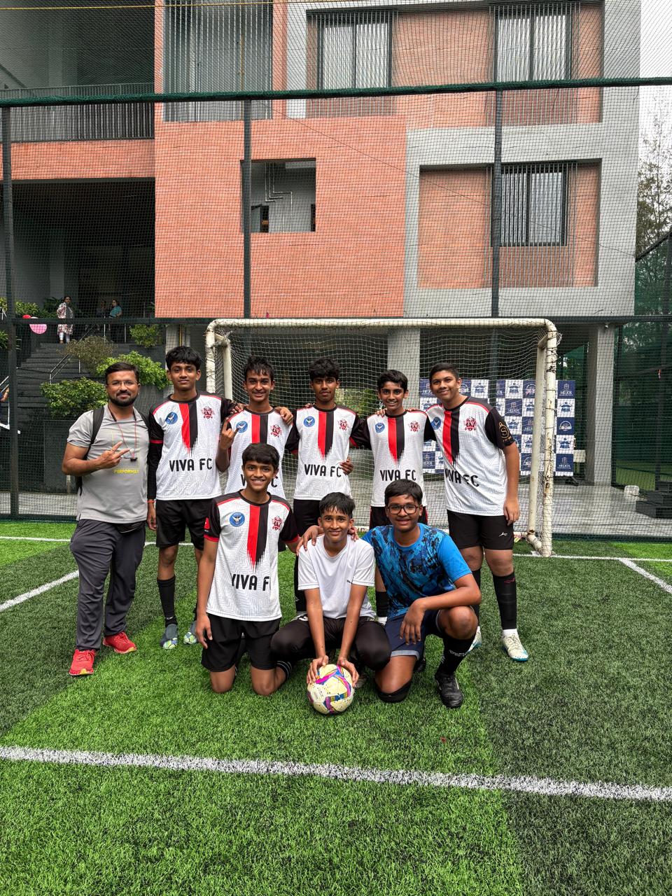 UDAAN invitational inter school FOOTBALL tournament   Boys U15 Team  CHAMPION