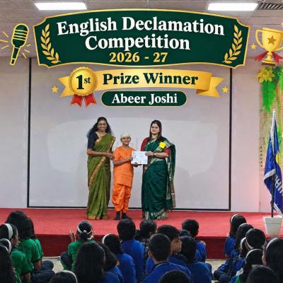Grade V Inter-House Declamation Competition ✨